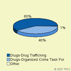 Pie chart of progcatlabel