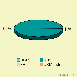 Pie chart of agenrevgrp