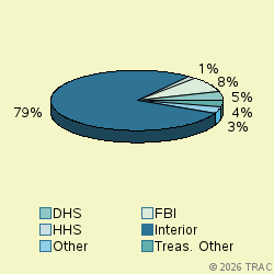 Pie chart of agenrevgrp